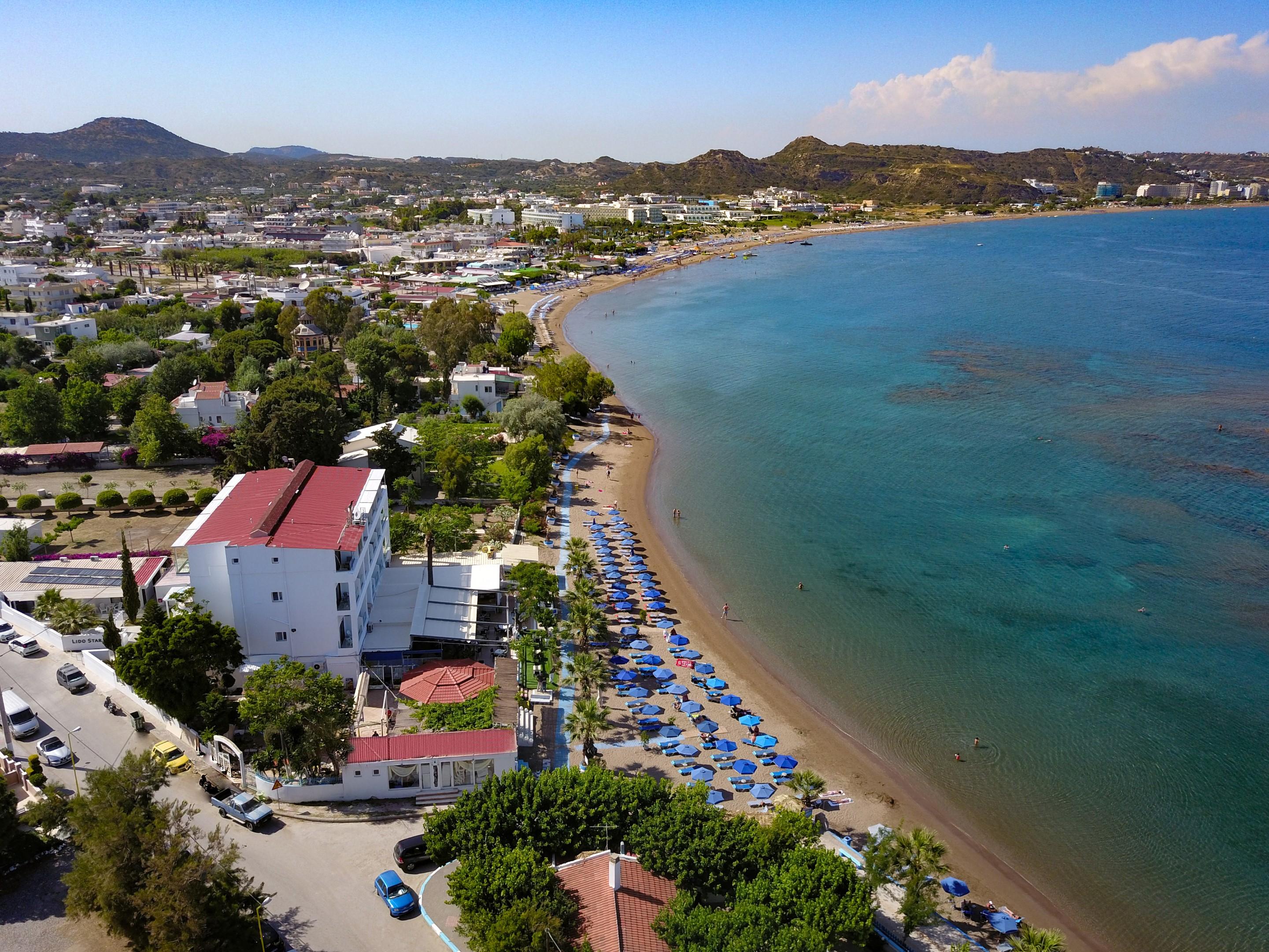 Lido Star Beach Hotel Faliraki Exterior photo